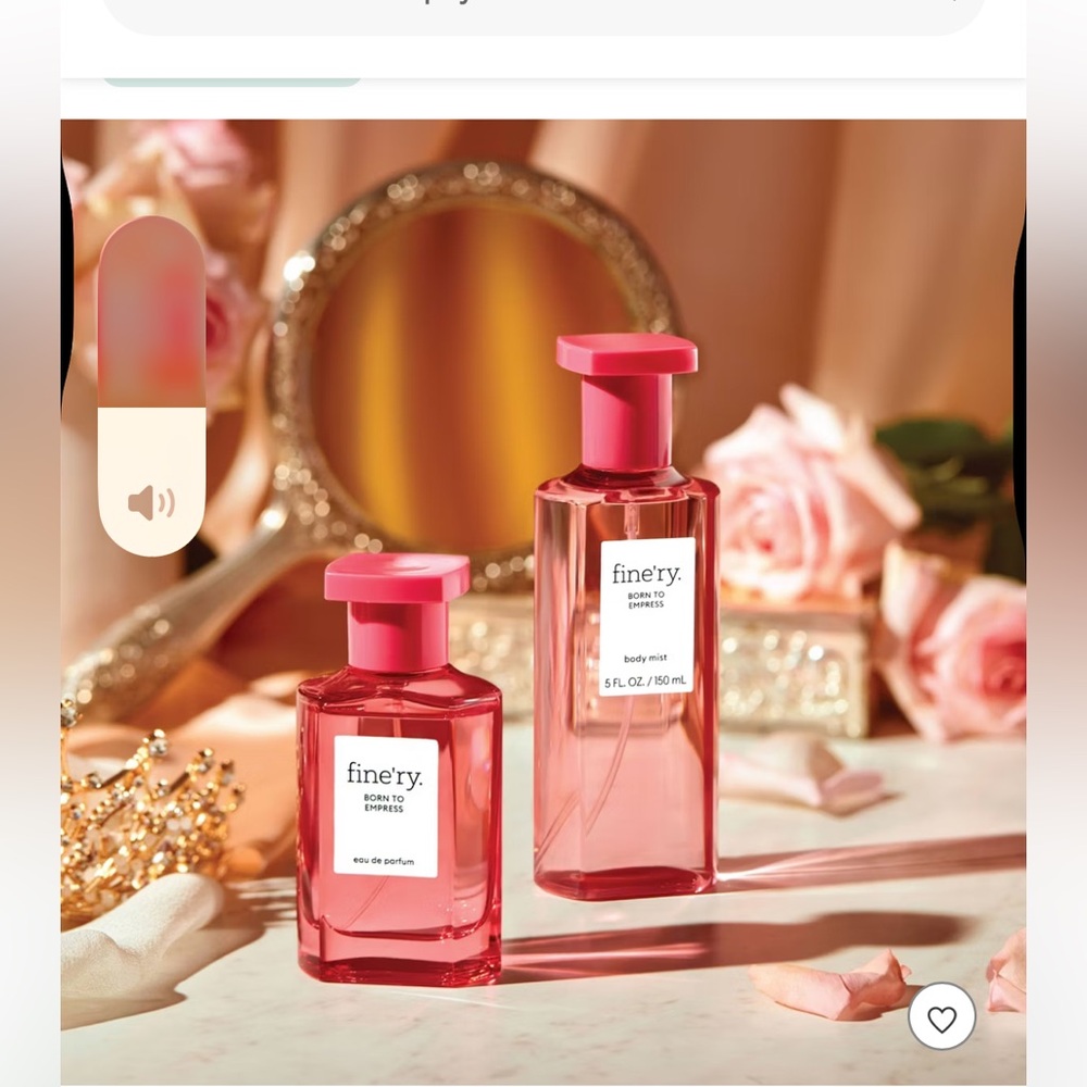 Target Fine’ry Pink Born To Empress Perfume 2 Fl Oz